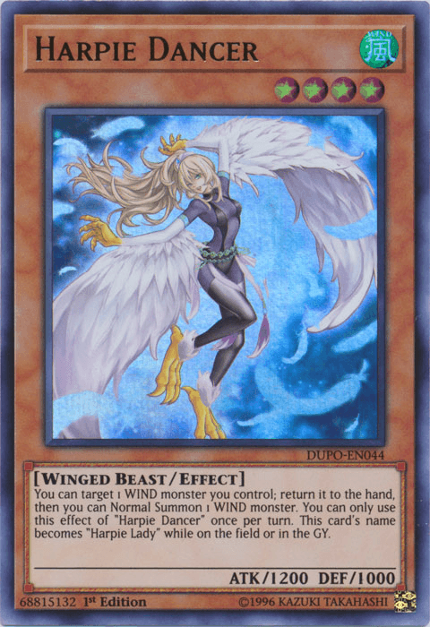 Harpie Dancer [DUPO-EN044] Ultra Rare (ONLINE ORDER ONLY)