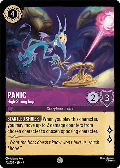 Panic - High-Strung Imp (75/204) [Archazia's Island] (ONLINE ORDER ONLY)