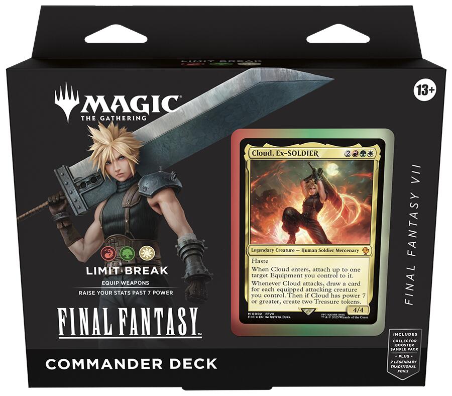 FINAL FANTASY - Commander Deck (Limit Break FINAL FANTASY VII) (Online Order Only)