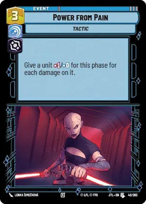 Power from Pain (042/257) [Jump to Lightspeed] (ONLINE ORDER ONLY)