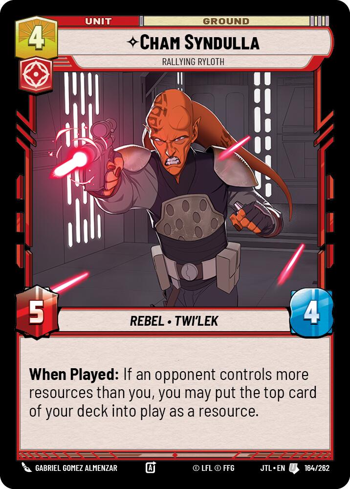 Cham Syndulla - Rallying Ryloth (164/262) (164/257) [Jump to Lightspeed]