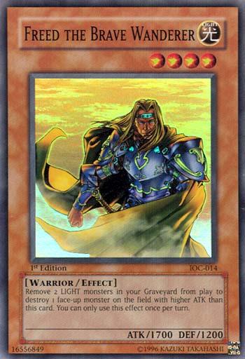 Freed the Brave Wanderer [IOC-014] Super Rare (ONLINE ORDER ONLY)