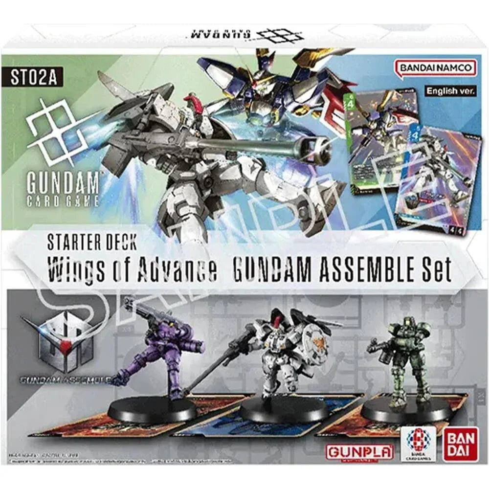 Starter Deck 02: Wings of Advance - Gundam Assemble Starter Set - Starter Deck 02: Wings of Advance (ST02) (ONLINE ORDER ONLY)