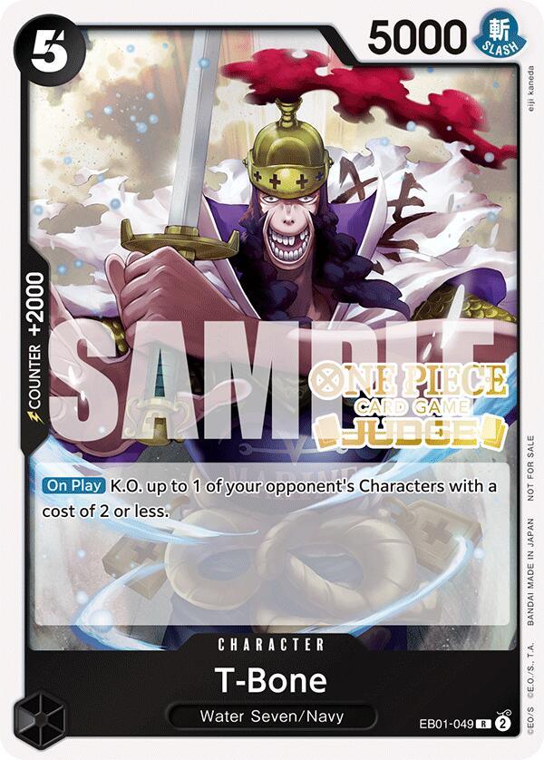 T-Bone (Judge Pack Vol. 5) [One Piece Promotion Cards] (ONLINE ORDER ONLY)