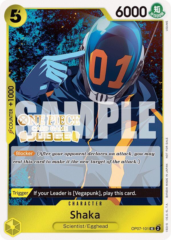 Shaka (Judge Pack Vol. 5) [One Piece Promotion Cards] (ONLINE ORDER ONLY)