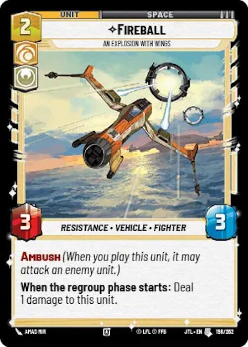 Fireball - An Explosion With Wings (198/257) [Jump to Lightspeed] (ONLINE ORDER ONLY)