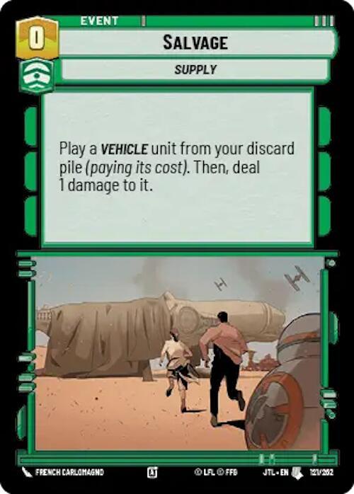 Salvage (121/257) [Jump to Lightspeed] (ONLINE ORDER ONLY)