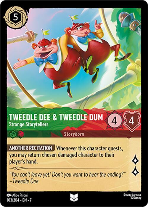 Tweedledee & Tweedledum - Strange Storytellers (103/204) [Archazia's Island] (ONLINE ORDER ONLY)