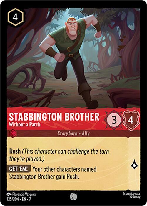 Stabbington Brother - Without a Patch (125/204) [Archazia's Island] (ONLINE ORDER ONLY)