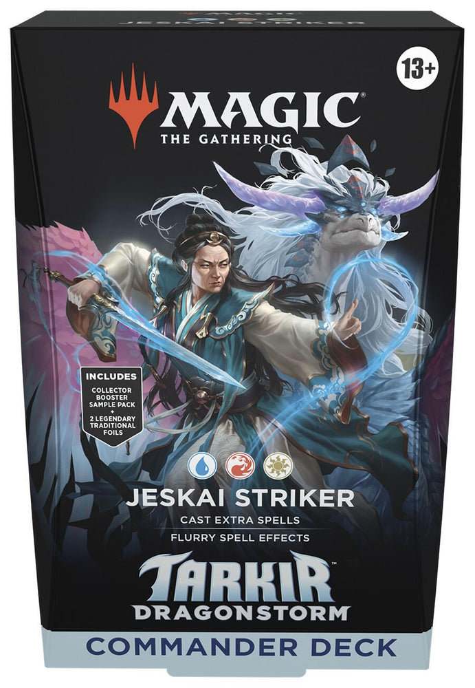 Tarkir: Dragonstorm Commander Deck - Jeskai Striker [TDC] (ONLINE ORDER ONLY)