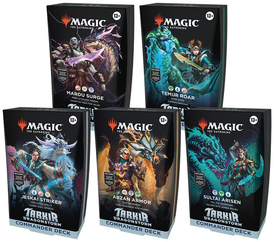 Tarkir: Dragonstorm Commander Deck Case [TDC] (ONLINE ORDER ONLY)