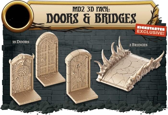 Massive Darkness 2: 3D Pack - Doors & Bridges (ONLINE ORDER ONLY)