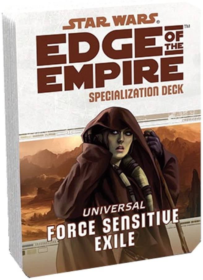 Star Wars: Edge of the Empire: Force Sensitive Exile Specialization Deck (ONLINE ORDER ONLY)