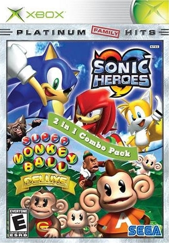 Sonic Heroes and Super Monkey Ball Deluxe (Xbox) (ONLINE ORDER ONLY)