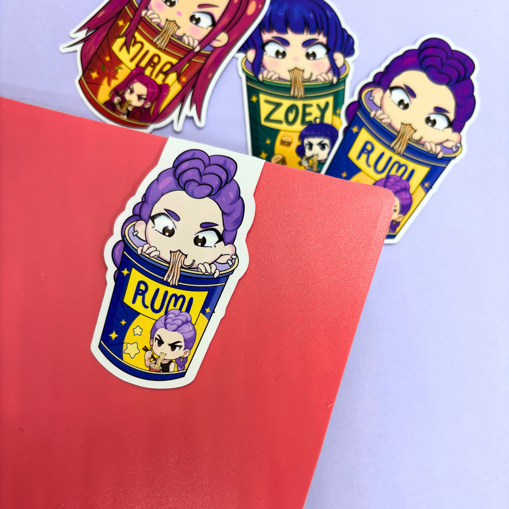 Demon Hunter's Ramen| Magnetic Bookmark(s) (ONLINE ORDER ONLY)