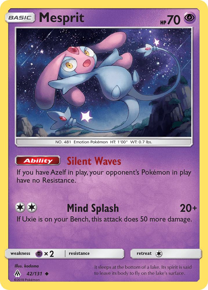 Mesprit (42/131) [Sun & Moon: Forbidden Light] (Online Only)