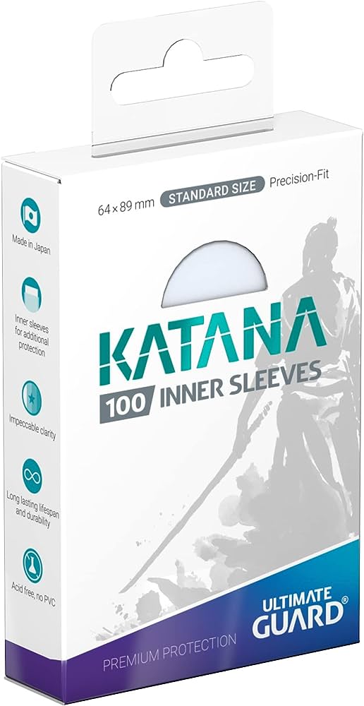 Katana Sleeves Standard Size (100 count) (Online Order Only)