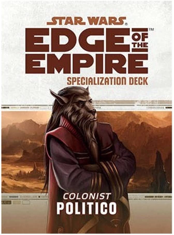 Star Wars: Edge of the Empire: Politico Specialization Deck (ONLINE ORDER ONLY)