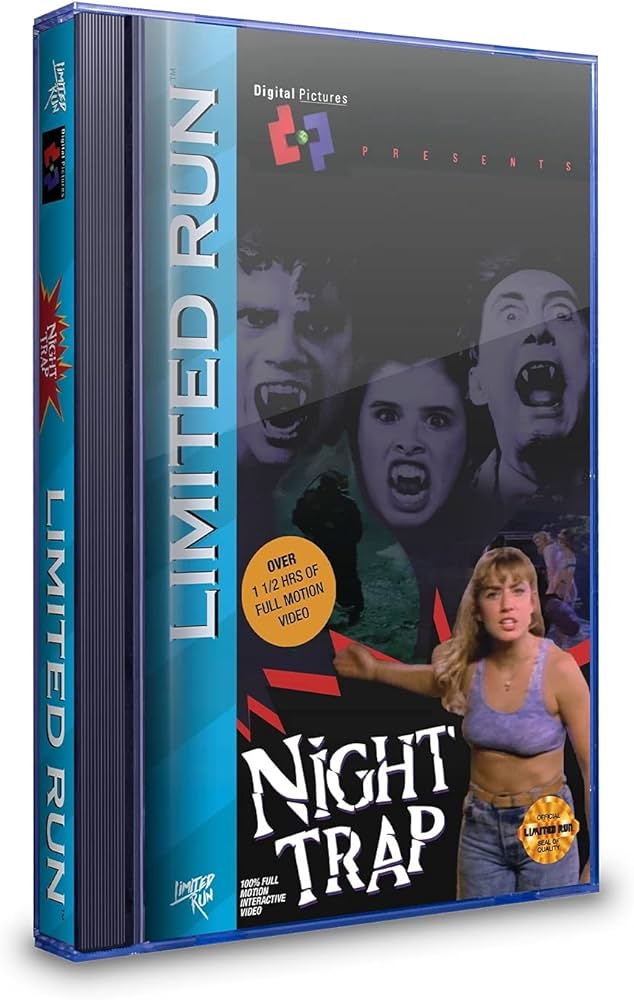 Limited Run Games: Night Trap (Sega CD) (ONLINE ORDER ONLY)