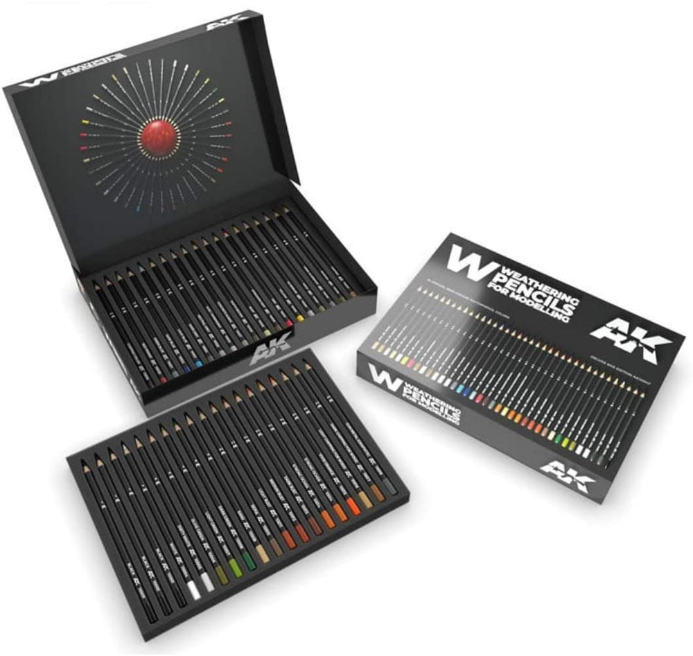AK Interactive: Weathering Pencils Deluxe Edition Box (ONLINE ORDER ONLY)
