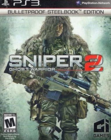 Sniper: Ghost Warrior 2 - Bulletproof Steelbook Edition (Playstation 3) (Online Only)