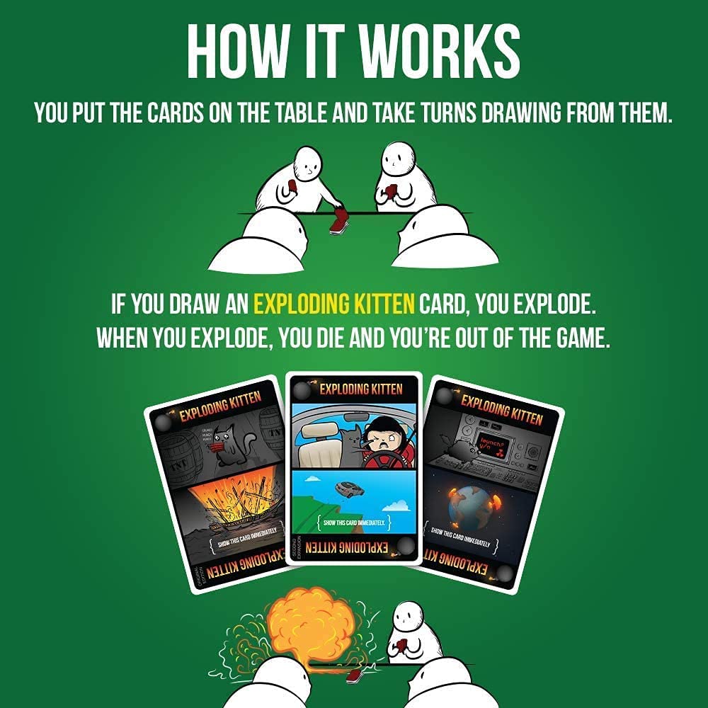 Exploding Kittens: Streaking Kittens Expansion (ONLINE ORDER ONLY)