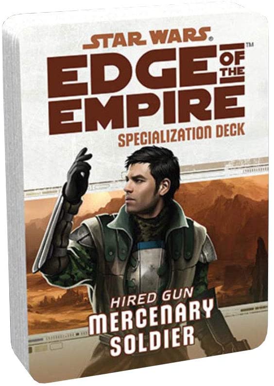 Star Wars: Edge of the Empire: Mercenary Soldier Specialization Deck (ONLINE ORDER ONLY)