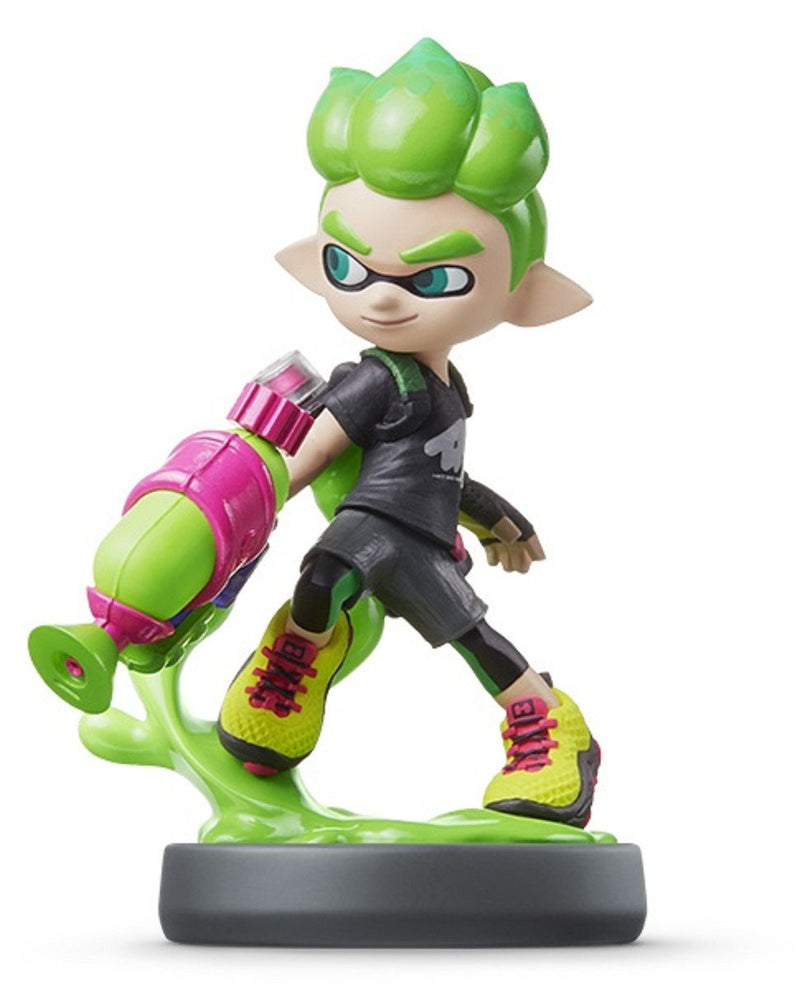 Inkling Boy (Neon Green) Amiibo: Splatoon Series (Nintendo Switch) (ONLINE ORDER ONLY)