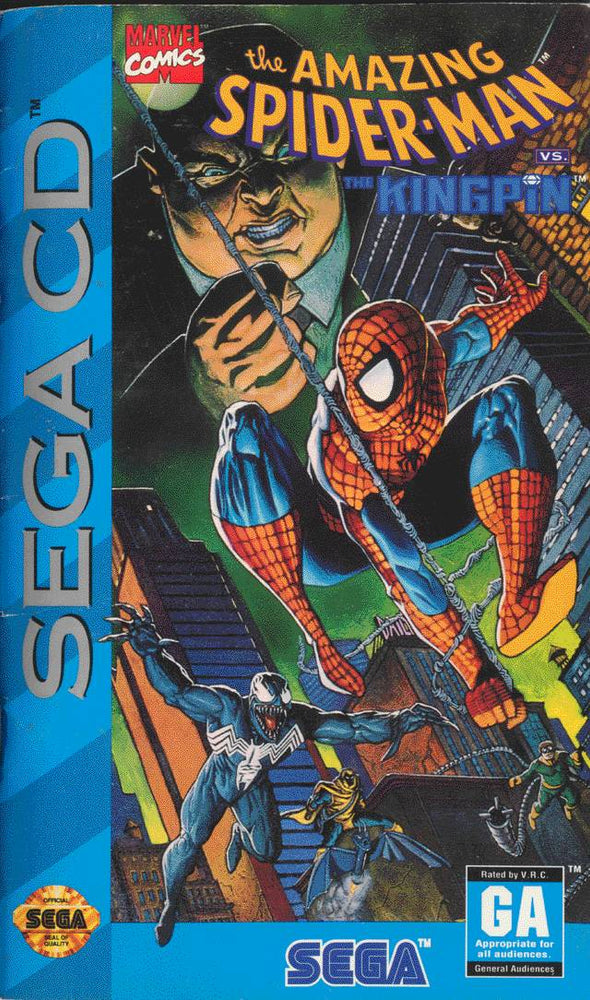 The Amazing Spider-Man vs. the Kingpin (Sega CD) (ONLINE ORDER ONLY)