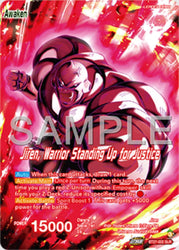Jiren // Jiren, Warrior Standing Up for Justice (SLR) (BT27-002) [History of Z] (ONLINE ORDER ONLY)