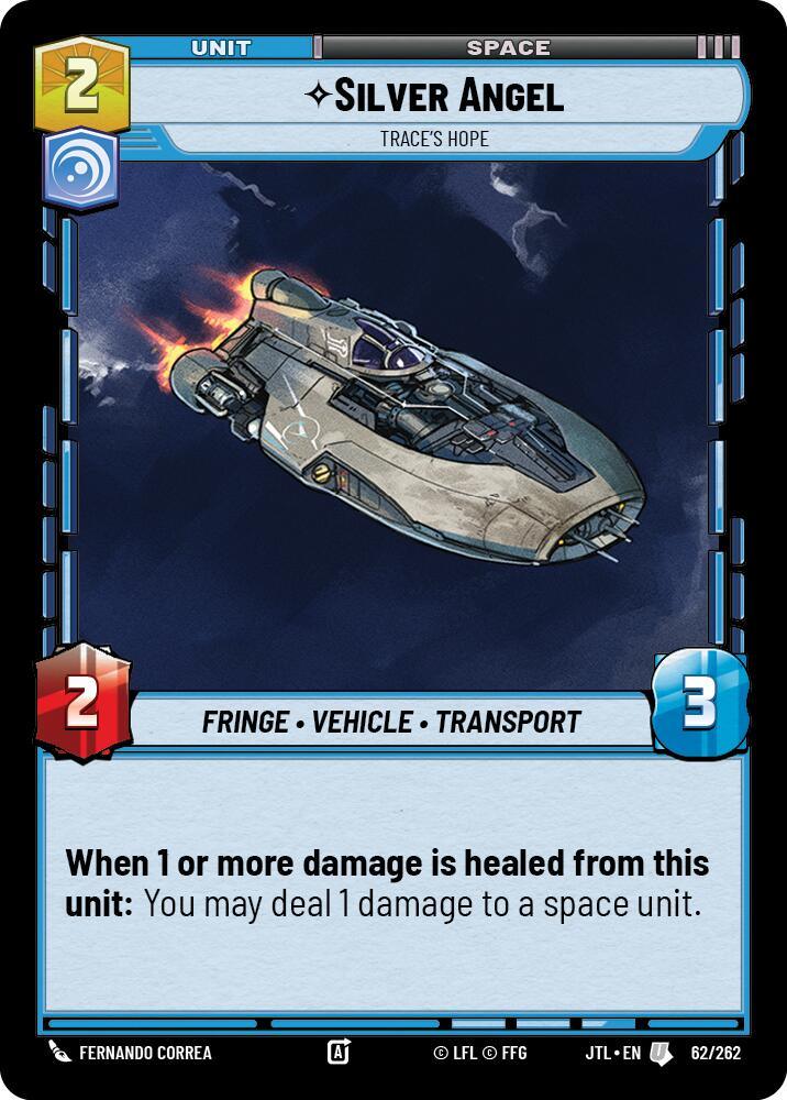 Silver Angel - Trace's Hope (062/262) [Jump to Lightspeed] (ONLINE ORDER ONLY)