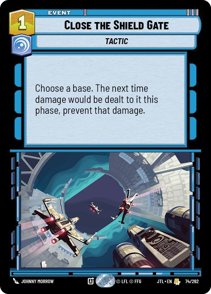 Close the Shield Gate (074/262) [Jump to Lightspeed] (ONLINE ORDER ONLY)