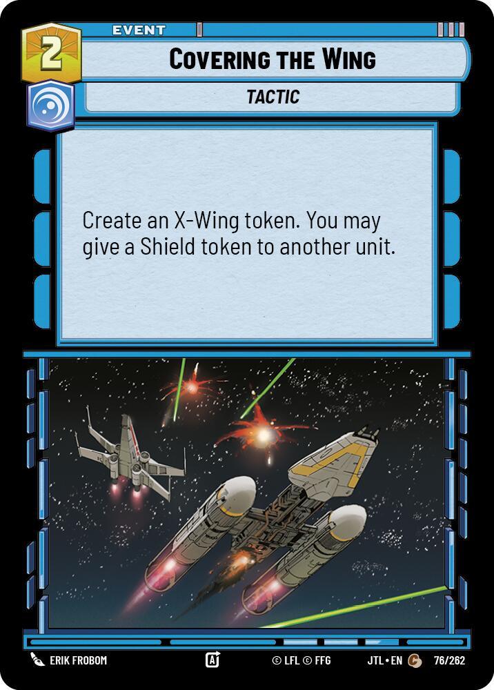 Covering the Wing (076/262) [Jump to Lightspeed] (ONLINE ORDER ONLY)