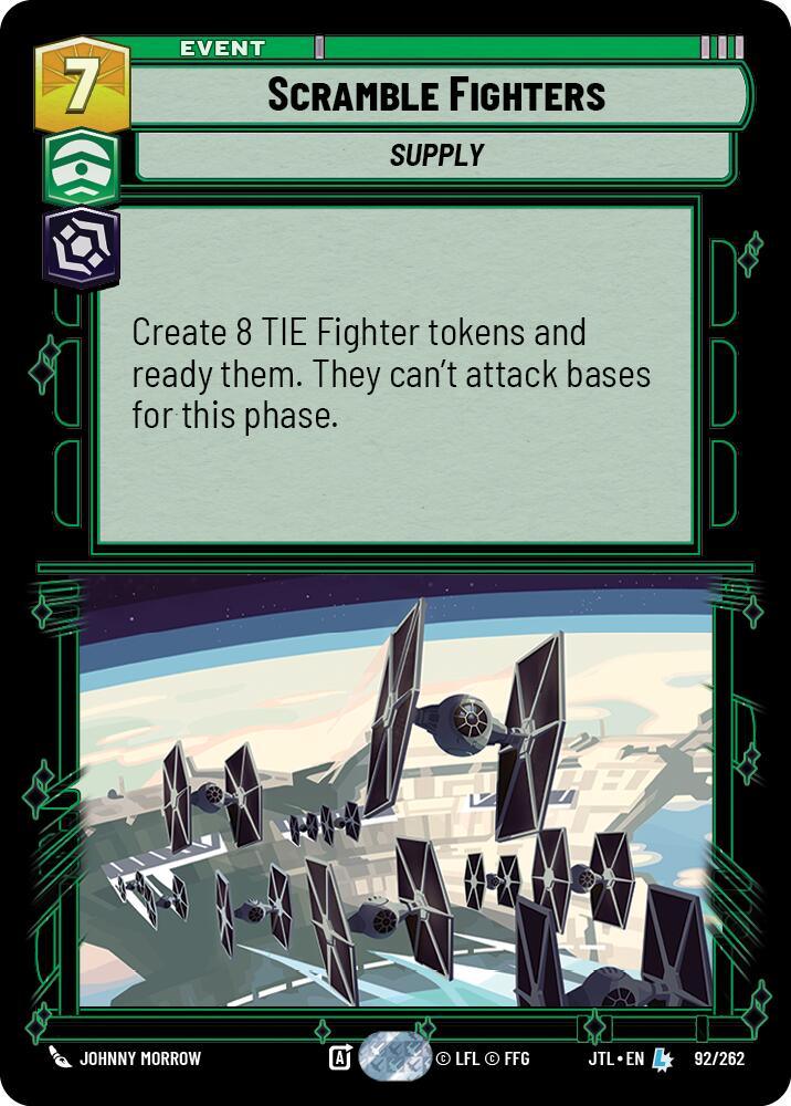 Scramble Fighters (092/262) [Jump to Lightspeed] (ONLINE ORDER ONLY)