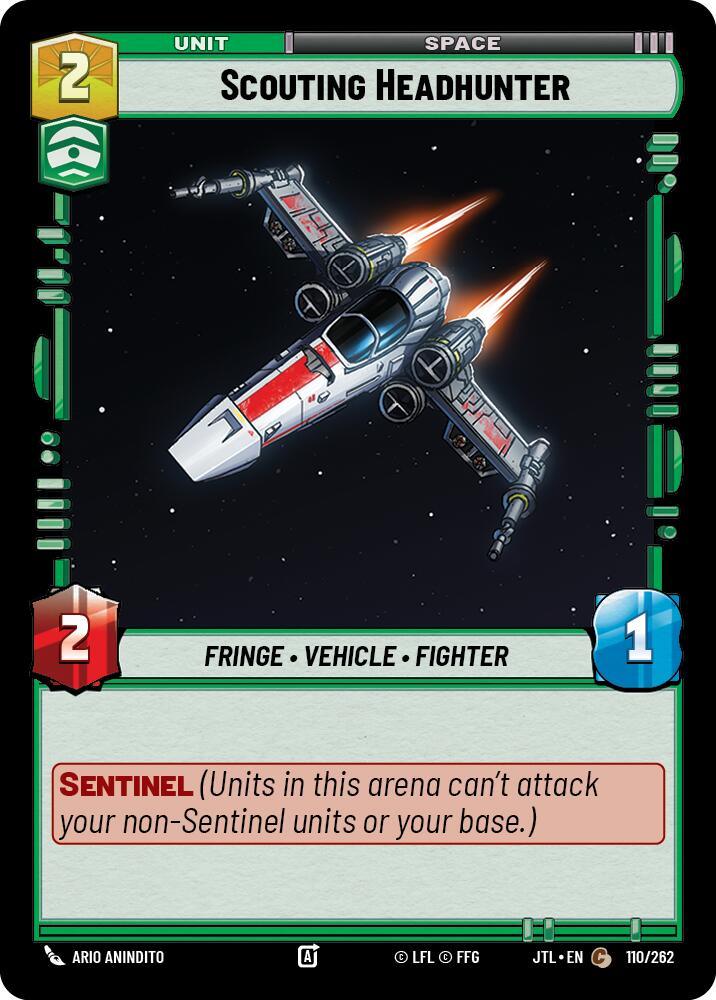 Scouting Headhunter (110/262) [Jump to Lightspeed] (ONLINE ORDER ONLY)