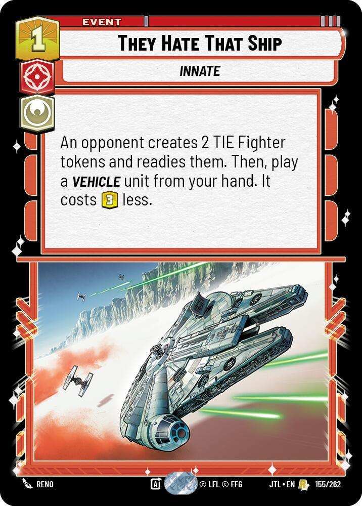They Hate That Ship (155/262) [Jump to Lightspeed] (ONLINE ORDER ONLY)