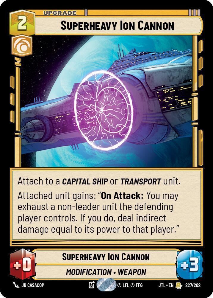 Superheavy Ion Cannon (227/262) [Jump to Lightspeed] (ONLINE ORDER ONLY)