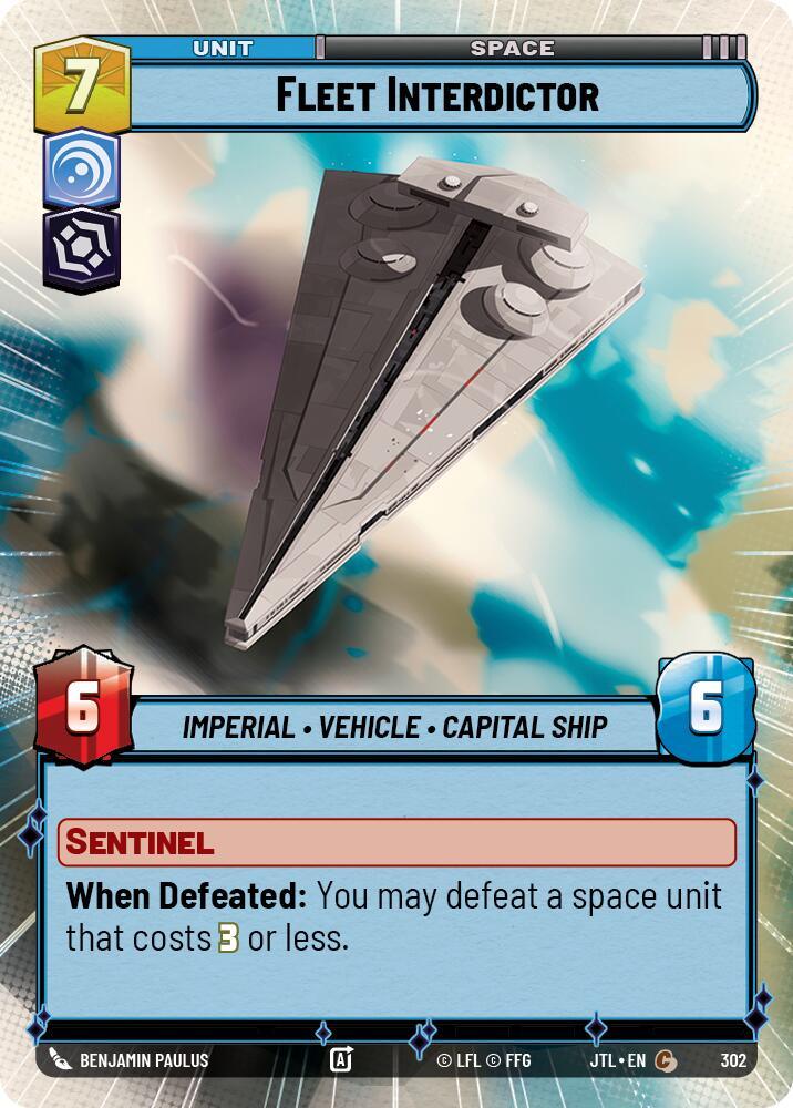Fleet Interdictor (Hyperspace) (302) [Jump to Lightspeed] (ONLINE ORDER ONLY)