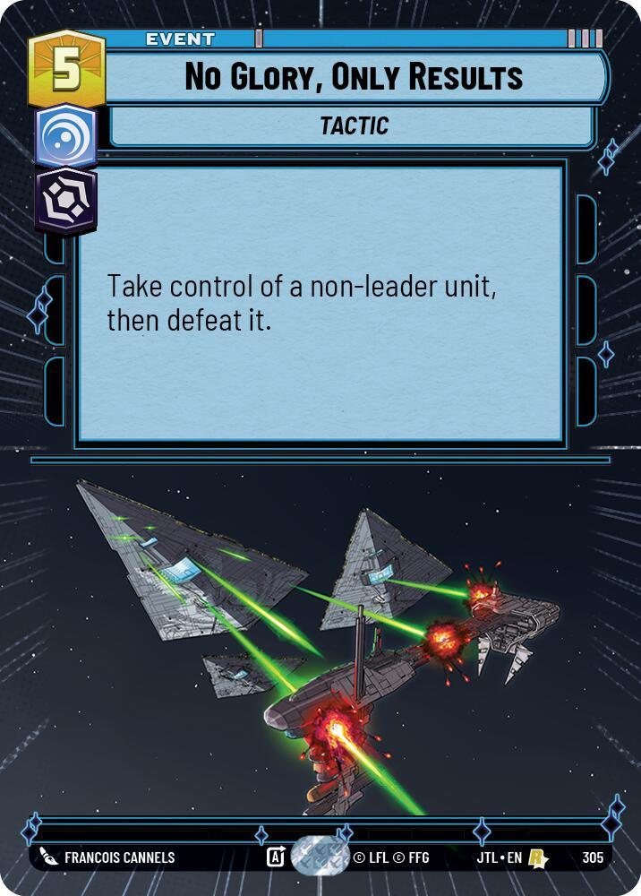 No Glory, Only Results (Hyperspace) (305) [Jump to Lightspeed] (ONLINE ORDER ONLY)