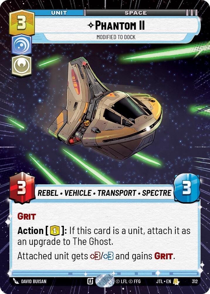 Phantom II - Modified to Dock (Hyperspace) (312) [Jump to Lightspeed] (ONLINE ORDER ONLY)