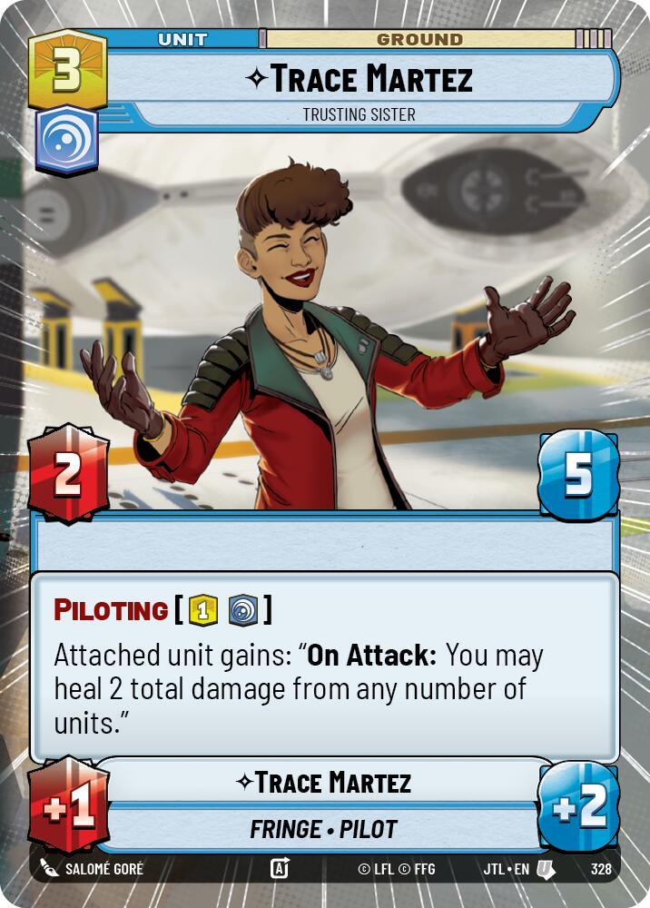 Trace Martez - Trusting Sister (Hyperspace) (328) [Jump to Lightspeed] (ONLINE ORDER ONLY)