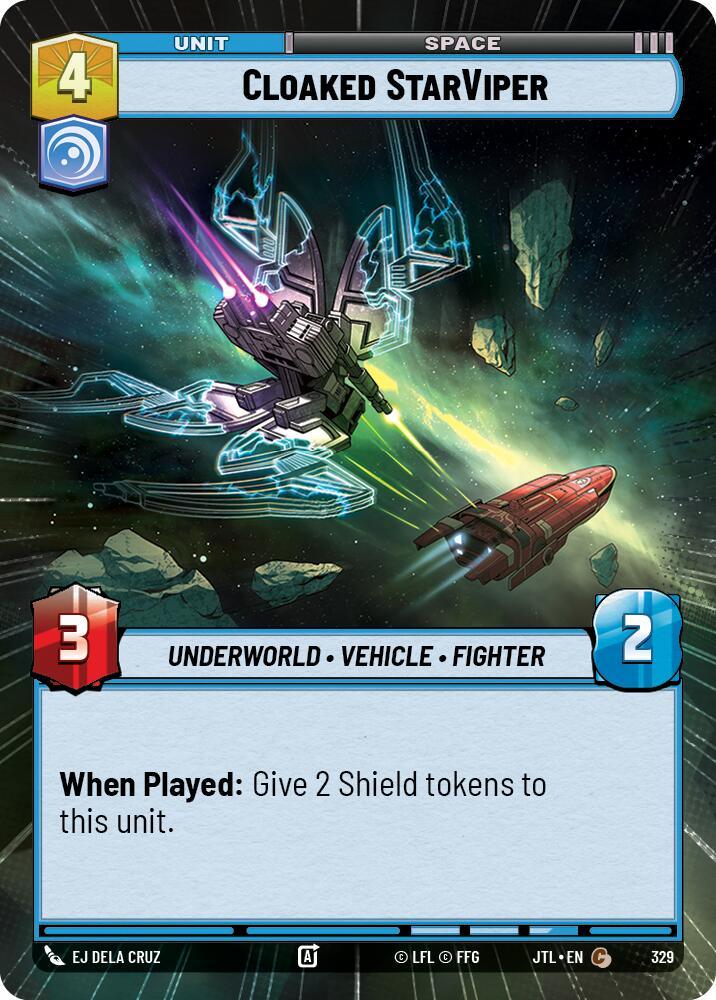 Cloaked StarViper (Hyperspace) (329) [Jump to Lightspeed] (ONLINE ORDER ONLY)