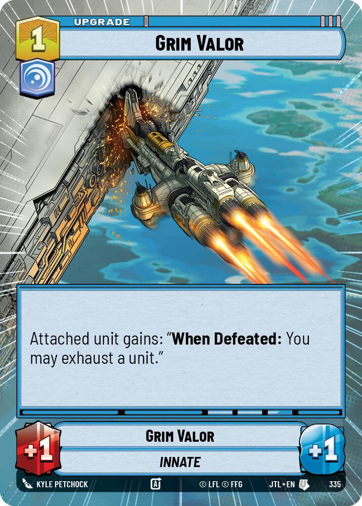 Grim Valor (Hyperspace) (335) [Jump to Lightspeed] (ONLINE ORDER ONLY)
