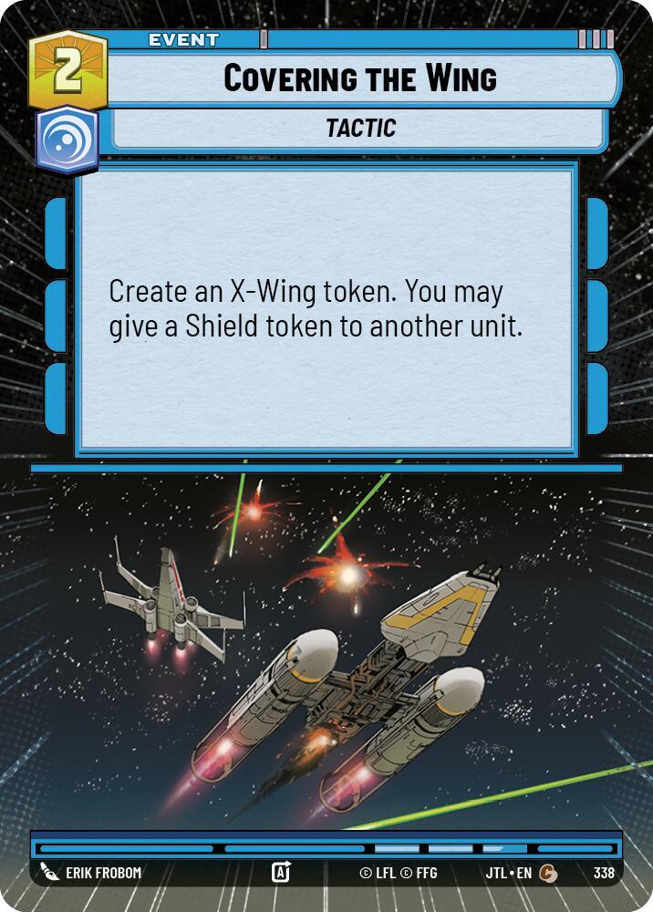 Covering the Wing (Hyperspace) (338) [Jump to Lightspeed] (ONLINE ORDER ONLY)