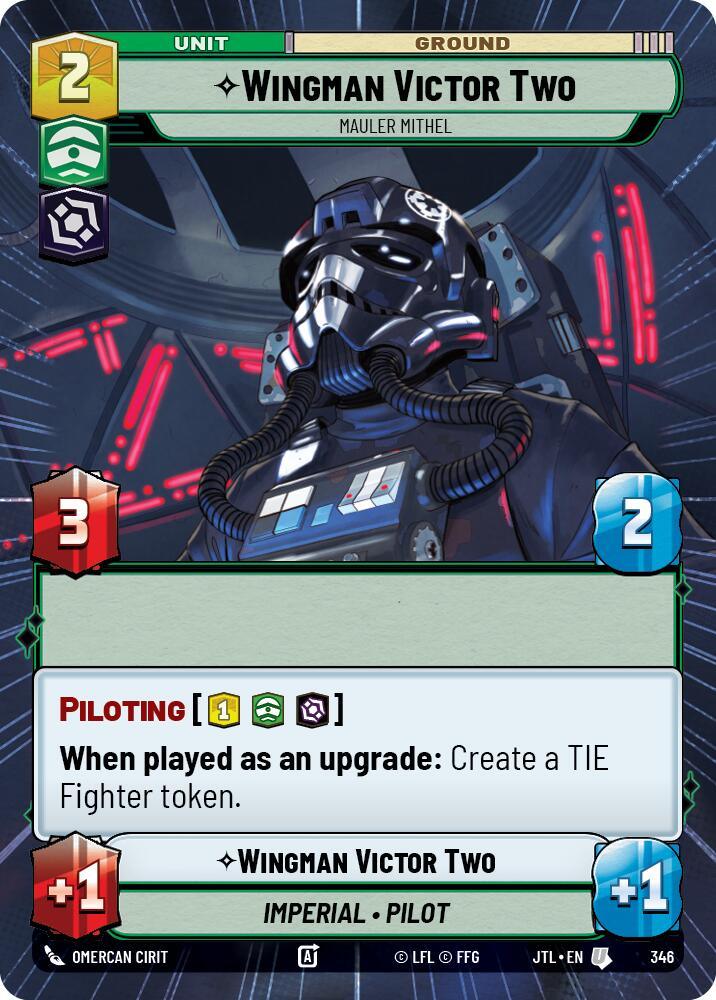 Wingman Victor Two - Mauler Mithel (Hyperspace) (346) [Jump to Lightspeed] (ONLINE ORDER ONLY)