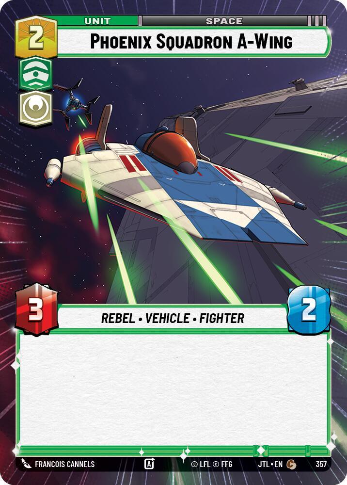 Phoenix Squadron A-Wing (Hyperspace) (357) [Jump to Lightspeed] (ONLINE ORDER ONLY)