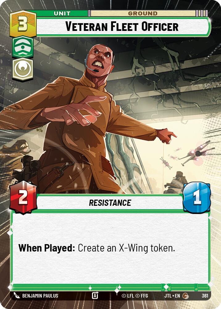 Veteran Fleet Officer (Hyperspace) (361) [Jump to Lightspeed] (ONLINE ORDER ONLY)