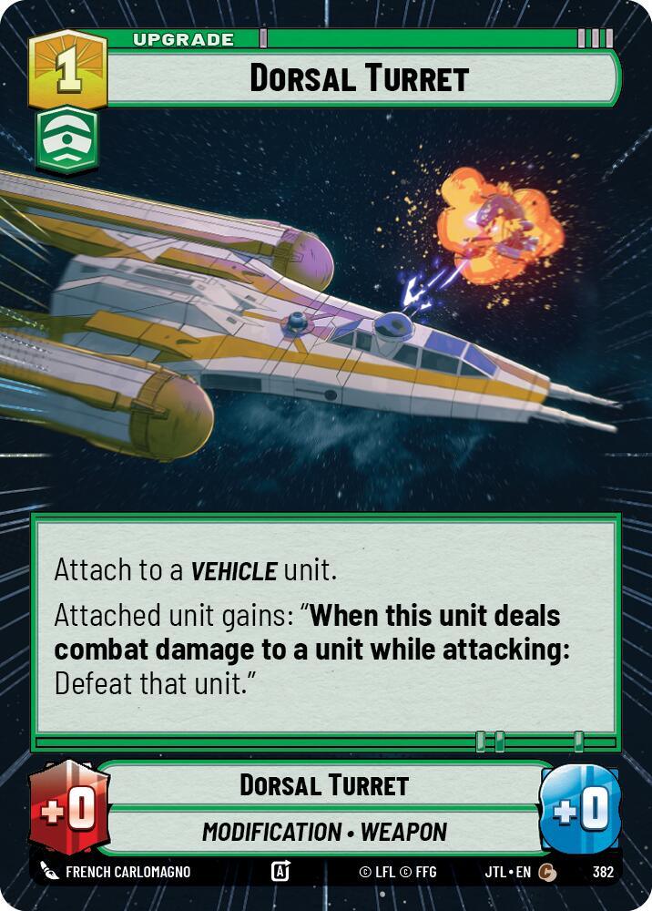 Dorsal Turret (Hyperspace) (382) [Jump to Lightspeed] (ONLINE ORDER ONLY)