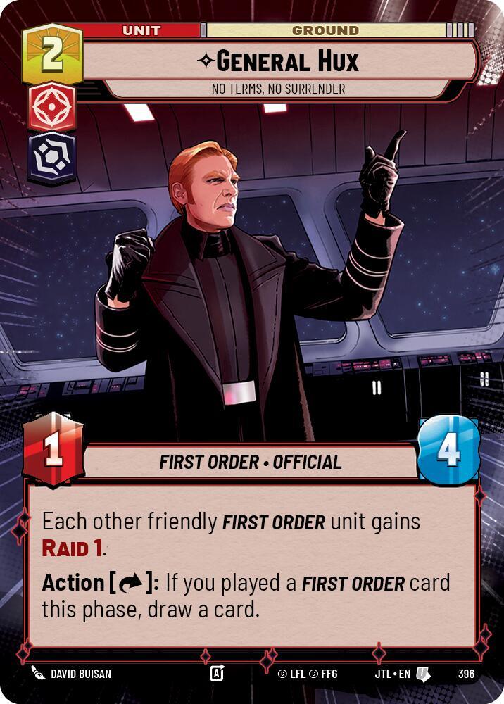General Hux - No Terms, No Surrender (Hyperspace) (396) [Jump to Lightspeed] (ONLINE ORDER ONLY)