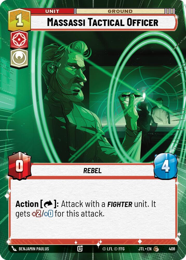 Massassi Tactical Officer (Hyperspace) (408) [Jump to Lightspeed] (ONLINE ORDER ONLY)